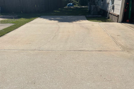 Driveway Washing Project in Pace, FL Image
