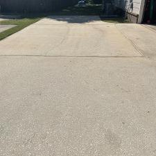 Driveway Washing Project in Pace, FL 2